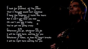 Richard Marx   I Will Be Right Here Waiting For You ( Lyrics & Chord )