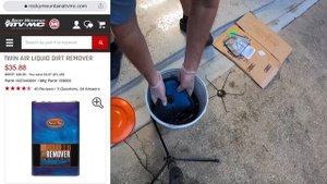 How to clean/Oil/Replace and Air Filter on a WR450 or YZ450