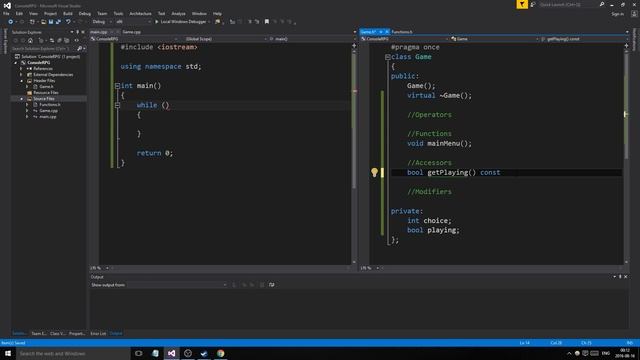 C++ Game Development | Console RPG | Part 01 | Items, Inventory, Leveling, Adventures and MORE!