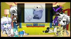 // Реакция Star Sanses and Bad guys на историю Эррора || Error Sans || react to || Gacha Life\\