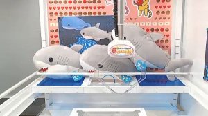 BIG Squishy Shark Plush win on Toreba!!!