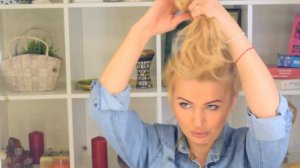 Как сделать Пучок? Высокий Хвост. Французские косы. Прически на нарощенные волосы.