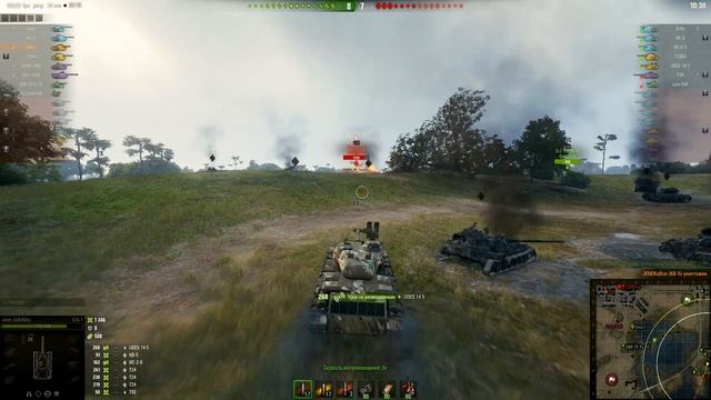 STA-1 ну средний !бой на мастера!!! World of Tanks...