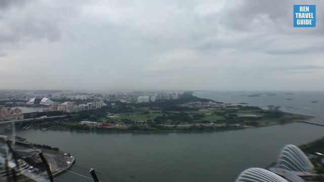 Marina Bay Sands SkyPark Observation Deck View смотреть онлайн