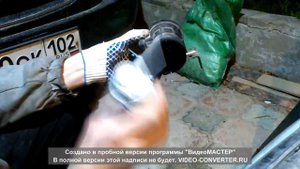 снятие и установка ДМРВ мазда капелла