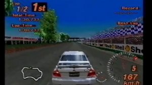 [PS1 VHS] Gran Turismo 2 gameplay