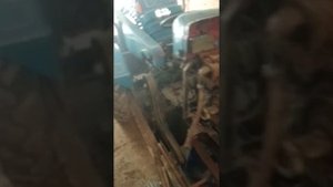 Китайский трактор Тайшань с размороженным двигателем