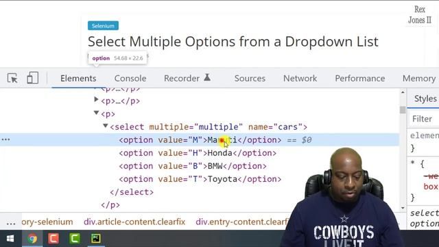 ✔ Selenium Python: Deselect From Dropdown смотреть онлайн