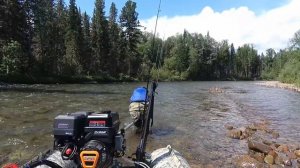 На рыбалку на новом моторе LIFAN KP460  1 я часть