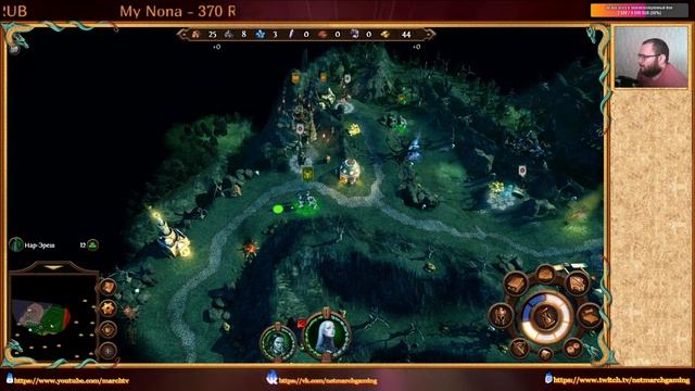 Прохождение Heroes Might and Magic 7 # 8 История Некромантов смотреть онлайн