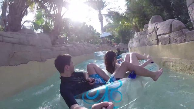 2014. UAE. Palm Jumeirah. Аквапарк Aquaventure смотреть онлайн