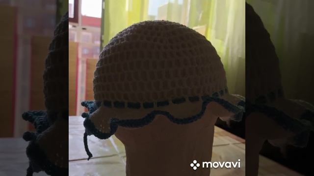 Детские панамки крючком.