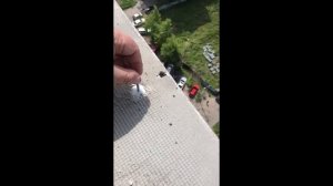 Установка накрывки парапета