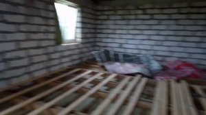 пол второго этажа из ДСП . Своими руками Часть 1