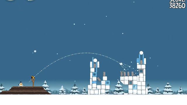 Seasons Greedings 1-6 | Score 68260 | Angry Birds Seasons смотреть онлайн