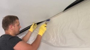 Теневой натяжной потолок системы EURO KRAAB