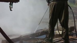 резка бетона водой под давлением
