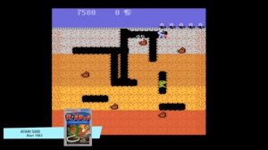 Video Games Evolved: Dig Dug Gameplay on Atari 2600, Nintendo NES, etc