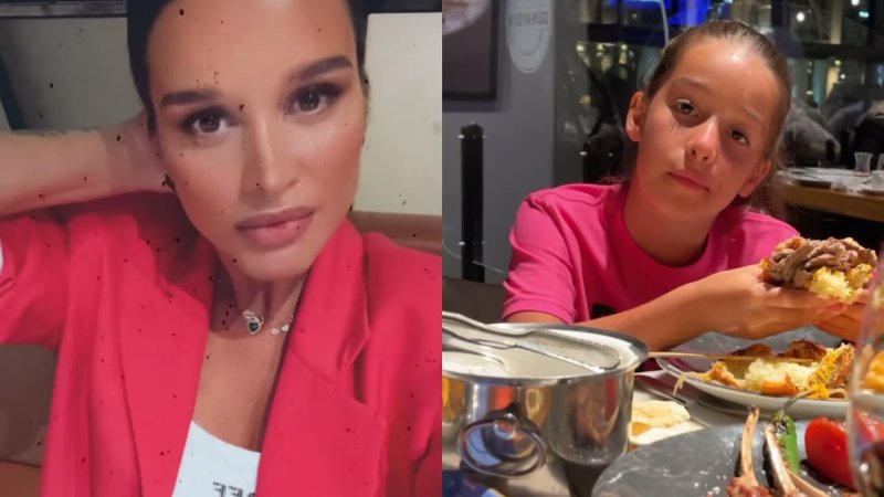Ксения Бородина без мужа элитно поужинала в ресторане
