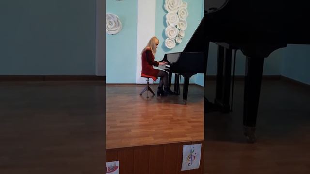 "Тема с вариациями" С.С.Никитин (d-moLL) . Ротмістрівська дитяча музична школа.