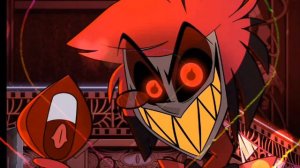 мне одной глаза Аластора в этом моменте кажутся супер милыми?