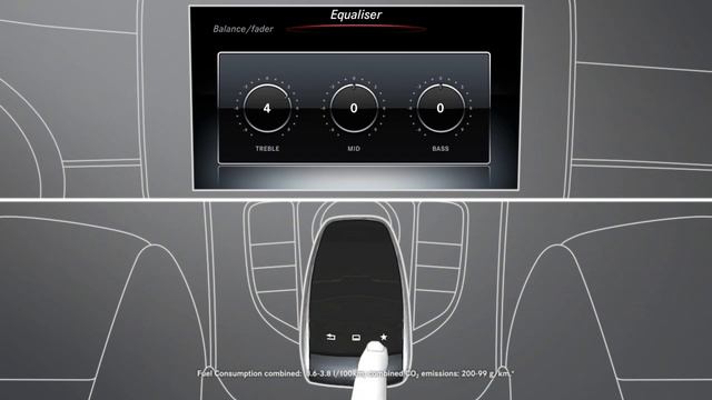 Mercedes-Benz C-Class: Touch Pad Operation смотреть онлайн