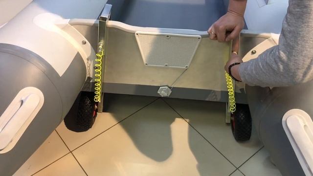 Как легко выбрать транцевые колеса на струбцинах "Спрут". Установка подробно смотреть онлайн