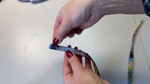 Подкройная обтачка брюк без пояса. Двойные шлевки. Шьем брюки палаццо