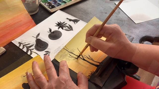Пятно как средство выражения