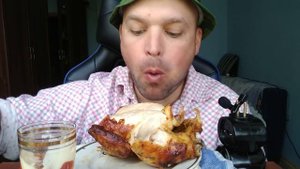 МУКБАНГ КУРИЦА гриль / MUKBANG grilled chicken