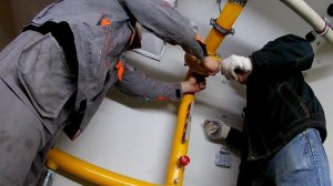 Монтаж газового пожаротушения. Установка балонов. Финиш.