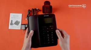 Обзор радиотелефона ALCATEL M350 Combo | Ситилинк