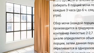 Проба Зимницкого норма?, Анализ мочи по Зимницкому