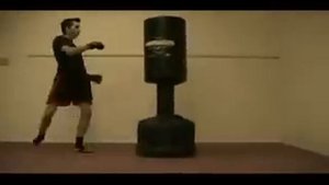 упражнения с боксерской грушей Workout traning