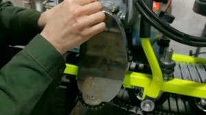 Детский снегоход, своими руками