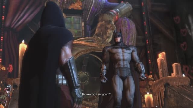 Batman  Arkham City Часть 22. Робин и спасённый Бэтмен