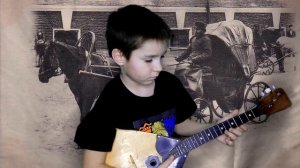 "Песня старого извозчика" игра на балалайке.