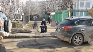 Сделал новые колёса.Ч.3. Скутеры для инвалидов. Mobility scooter.Made new wheels.P.3