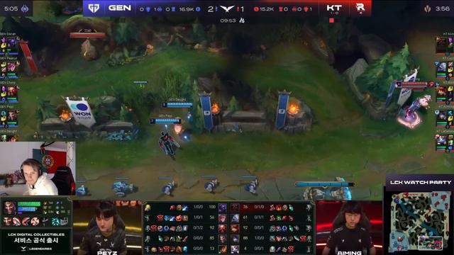 TWITCH ВРЫВАЕТСЯ В LCK | GENG VS KT | LCK SUMMER 2023