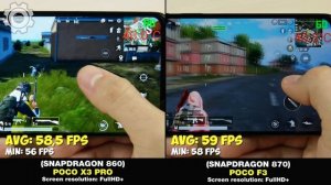 POCO X3 PRO vs POCO F3 ? - GAMING TEST? БОЛЬШОЕ СРАВНЕНИЕ В ИГРАХ! FPS + НАГРЕВ!