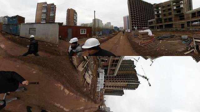 Белые Росы финальная стадия застройки ЖК. Видео 360 Новостройки Красноярска