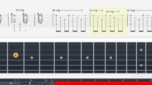 Guitar Tab - Cold Iron (Katawa Shoujo) OST Fingerstyle Tutorial Sheet Lesson #Anp