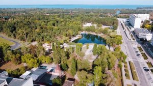 ЭНЕРГОДАР С ВЫСОТЫ. ПЕРВЫЕ ОСЕННИЕ КРАСКИ.