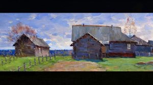 Колоколуша. Май, огороды 2009. Художник Александр Шевелёв. Основные произведения