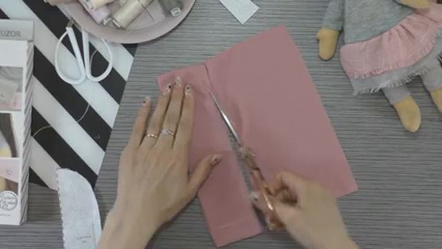 DIY Интерьерная кукла из ткани своими руками смотреть онлайн
