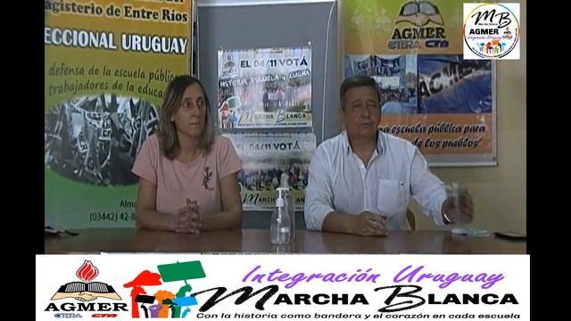 Marcelo Pagani y Lia Fimpel en el Departamento Uruguay