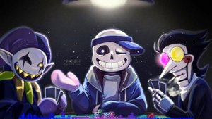 Jevil & Sans & Spamton //chill music// Deltarune and Undertale