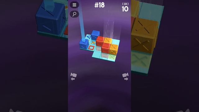 Cubor. Level 18. Walkthrough.