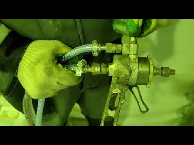 Пуско-наладка оборудования напыления пенополиуретана на примере установки ПЕНА-10 и пистолета ПРП-04 смотреть онлайн