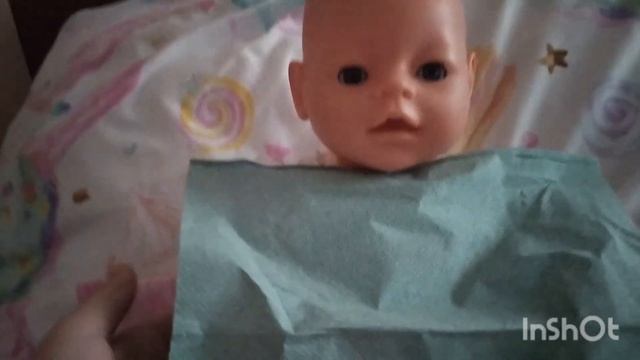 vlog. День с baby born//кормление//дневной сон//переодевание. rolle play! смотреть онлайн